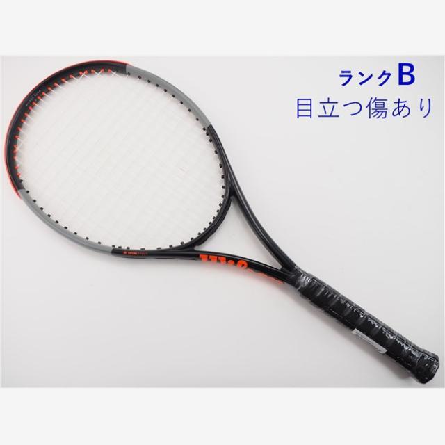 元グリップ交換済み付属品テニスラケット ウィルソン バーン 100エス バージョン4.0 2021年モデル (G2)WILSON BURN 100S V4.0 2021