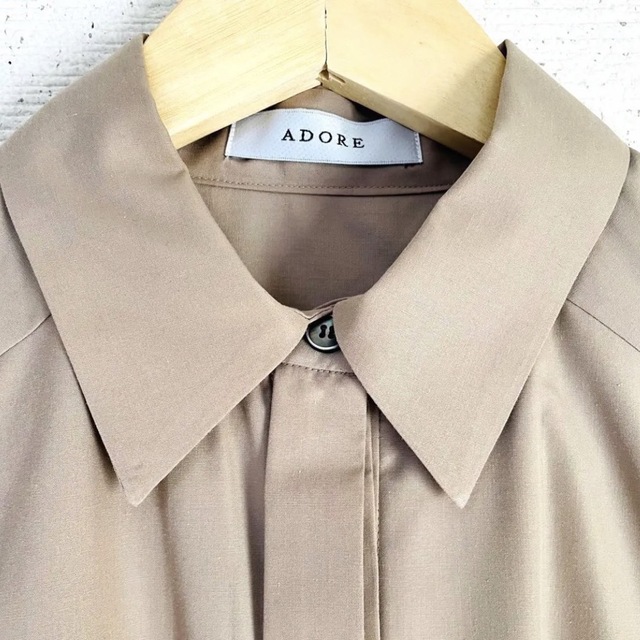ADORE アドーア 美品 完売 ライトレイヤード シャツ ワンピース
