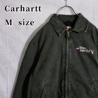 【廃盤カラー】希少 モス色 Carhartt サンタフェジャケット