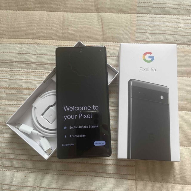 スマートフォン本体Google Pixel 6a チャコール