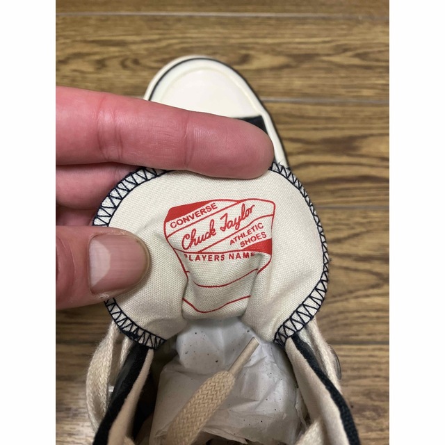 CONVERSE(コンバース)の美中古■コンバース×キムジョーンズ CT70 チャックテイラー 黒 31.5 メンズの靴/シューズ(スニーカー)の商品写真