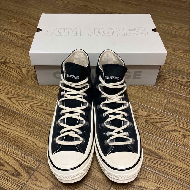 CONVERSE(コンバース)の美中古■コンバース×キムジョーンズ CT70 チャックテイラー 黒 31.5 メンズの靴/シューズ(スニーカー)の商品写真