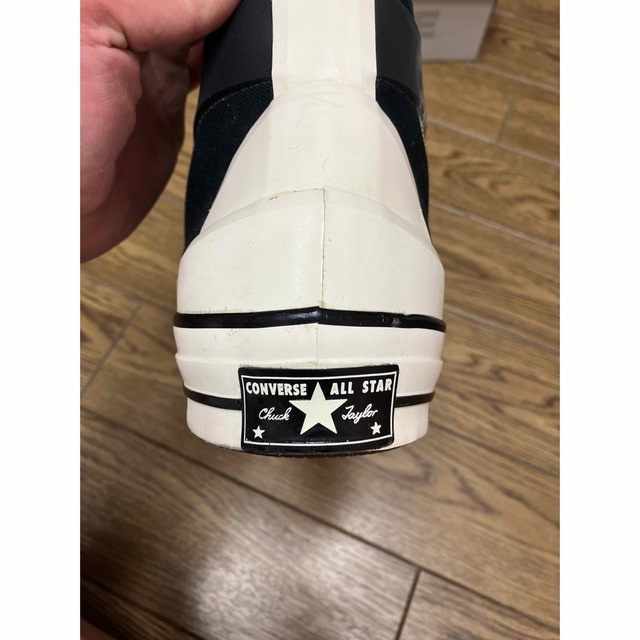 CONVERSE(コンバース)の美中古■コンバース×キムジョーンズ CT70 チャックテイラー 黒 31.5 メンズの靴/シューズ(スニーカー)の商品写真