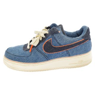 ナイキ(NIKE)のNIKE ナイキ AIR FORCE 1 07 PRM エアフォース1 プレミアム ローカットスニーカー ブルー 905345-403 US9.5(スニーカー)