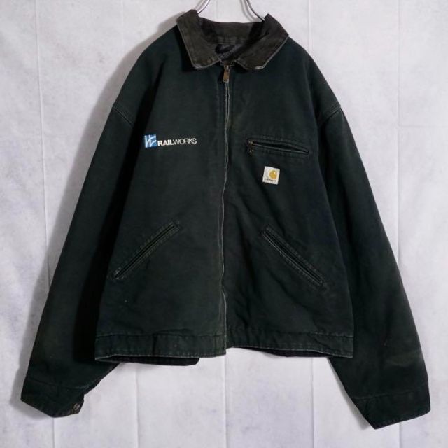 carhartt(カーハート)の【早い者勝ち！】カーハート　デトロイトジャケット　企業ロゴ メンズのジャケット/アウター(ブルゾン)の商品写真