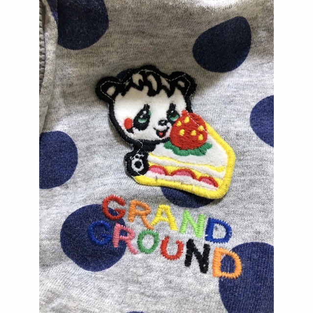 GrandGround(グラグラ)のグラグラ　ストーリー　パーカー キッズ/ベビー/マタニティのキッズ服女の子用(90cm~)(ジャケット/上着)の商品写真