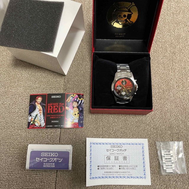 SEIKO ONE PIECE film RED公開記念ウォッチ 最安価格 www.toyotec.com