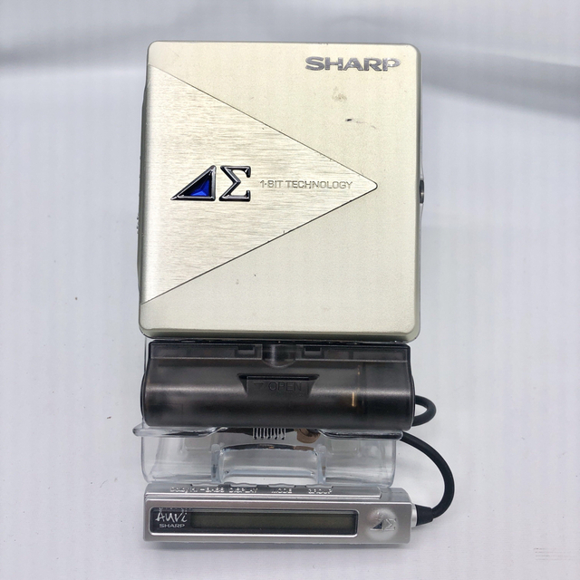 SHARP アウビィ MD-DS5-G MDプレーヤー (グリーン)