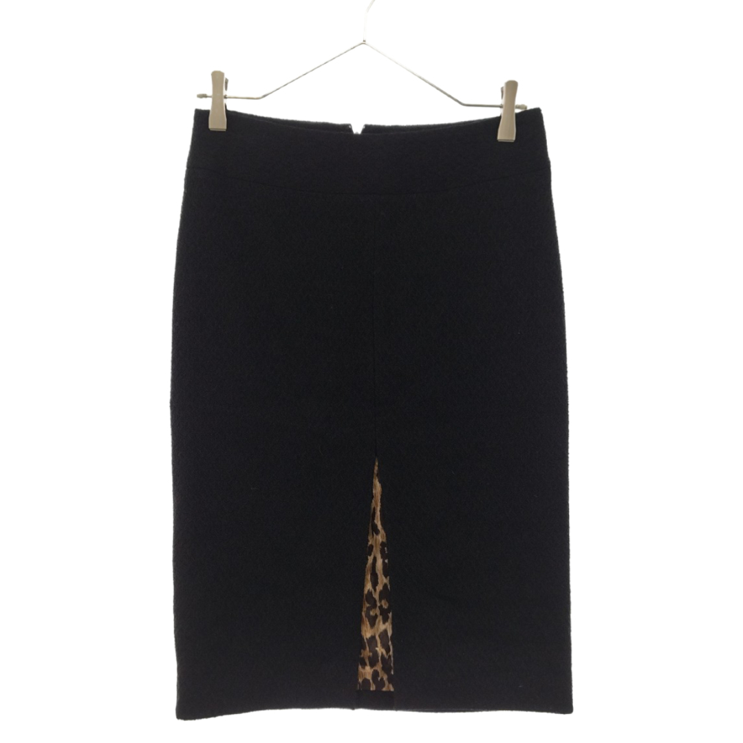 DOLCE & GABBANA ドルチェアンドガッバーナ レオパード柄裏地スリット