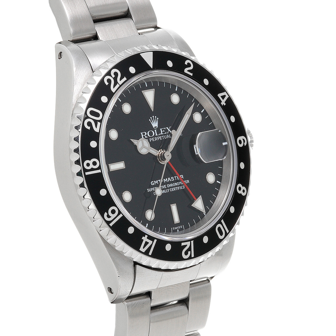 ROLEX(ロレックス)の中古 ロレックス ROLEX 16700 A番(1999年頃製造) ブラック メンズ 腕時計 メンズの時計(腕時計(アナログ))の商品写真