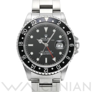 ロレックス(ROLEX)の中古 ロレックス ROLEX 16700 A番(1999年頃製造) ブラック メンズ 腕時計(腕時計(アナログ))