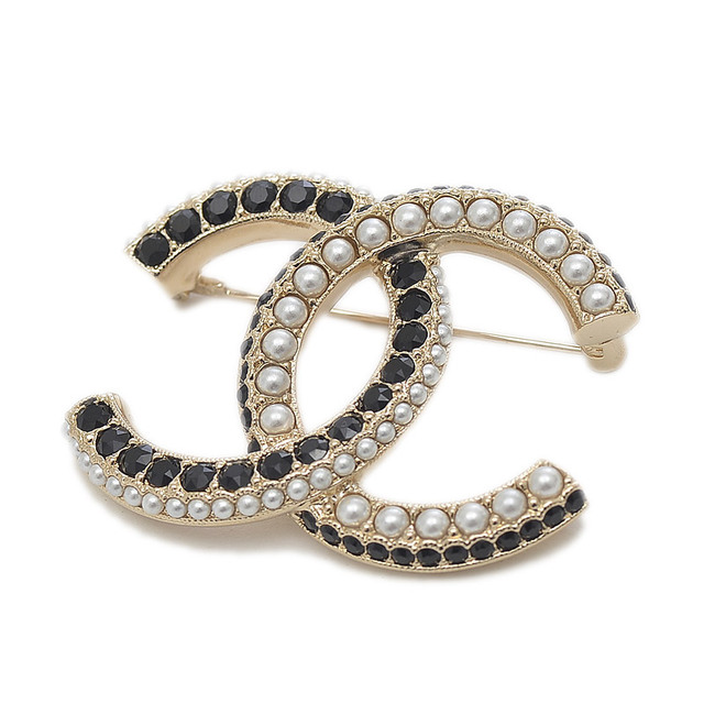 SALE/104%OFF】 シャネル CCマーク ブローチ ラインストーンパール ...