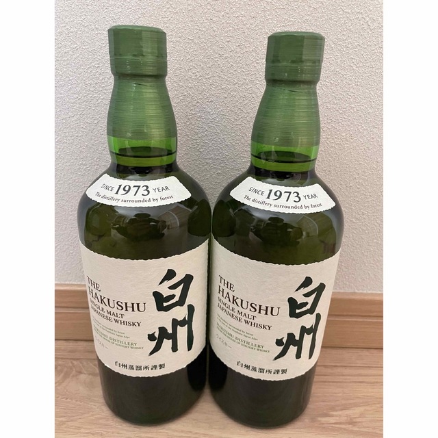 食品/飲料/酒SUNTORY サントリー 白州 2本セット