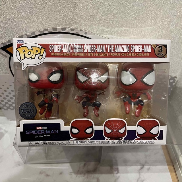 激レア限定FUNKO POP! スパイダーマン　ノー・ウェイ・ホーム　3pack