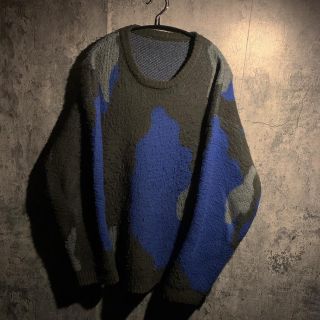 ドリスヴァンノッテン(DRIES VAN NOTEN)のVINTAGE ART PATTERN Mohair like Knit(ニット/セーター)