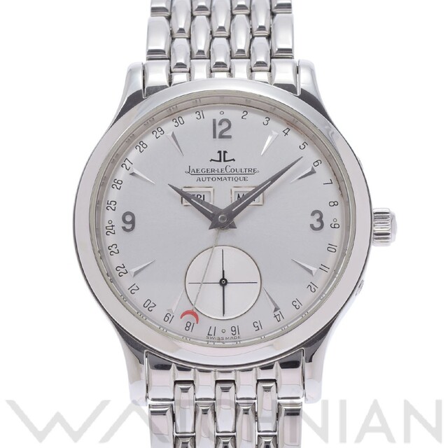 【初売り】 Jaeger-LeCoultre - 腕時計 メンズ シルバー 140.8.87 JAEGER-LECOULTRE ルクルト ジャガー 中古 腕時計(アナログ)