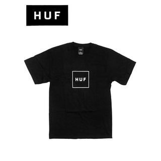 ハフ(HUF)のHUF ハフエッセンシャルズボックスロゴプリントTシャツ hf05(Tシャツ/カットソー(半袖/袖なし))
