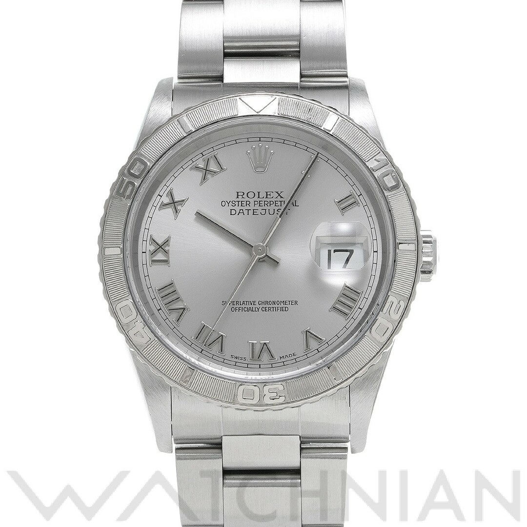 ROLEX - 中古 ロレックス ROLEX 16264 Y番(2002年頃製造) グレー メンズ 腕時計