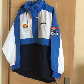 ellesse ナイロンジャケット バイカラー