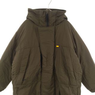 WILD THINGS ワイルドシィングス UNION別注 MONSTERPARKA モンスターパーカ ナイロン ロング ダウンジャケット カーキ