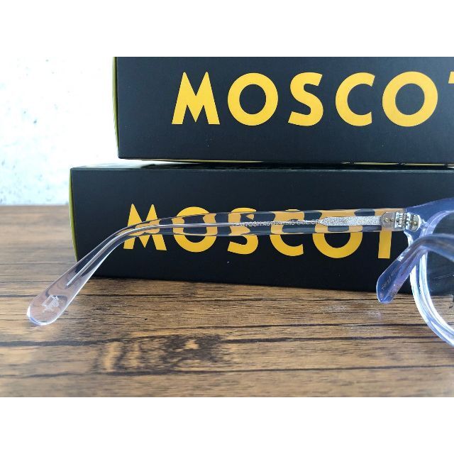 MOSCOT LEMTOSH 46 CRYSTAL 度なしクリア・カラー付き | capacitasalud.com