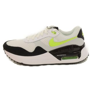 ナイキ(NIKE)のNIKE ナイキ AIR MAX SYSTM DM9537-100 エアマックス システム ローカットスニーカー ホワイト/グレー/ライムイエロー US7.5/25.5cm(スニーカー)