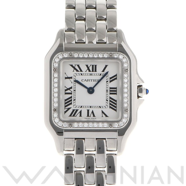 Cartier - 中古 カルティエ CARTIER W4PN0008 シルバー レディース 腕時計