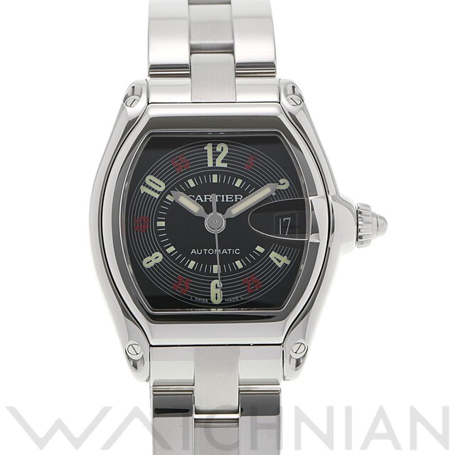 Cartier - 中古 カルティエ CARTIER W62002V3 ブラック メンズ 腕時計