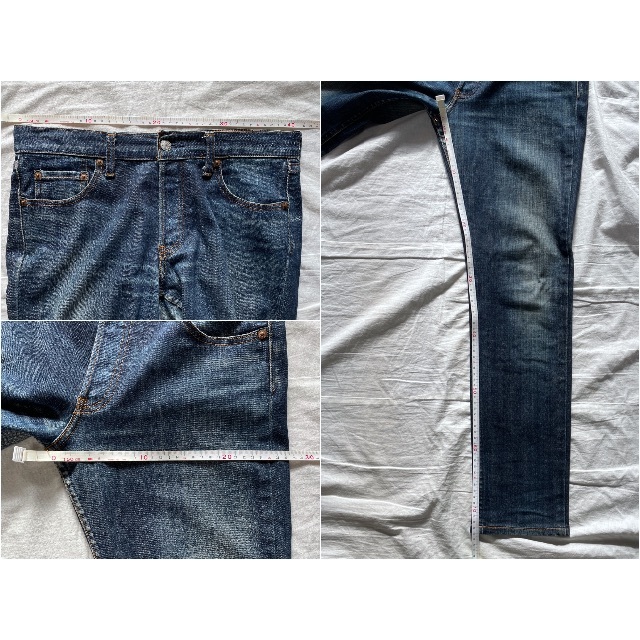 Levi's 511 w31 スリム ストレッチ ボタンフライ 日本製 J09