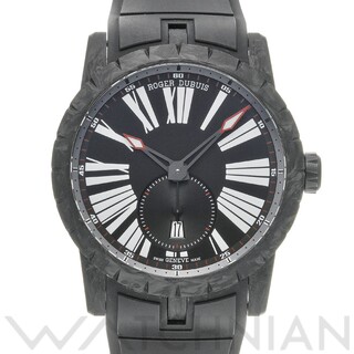 ロジェデュブイ(ROGER DUBUIS)の中古 ロジェ デュブイ ROGER DUBUIS DBEX0510 ブラック メンズ 腕時計(腕時計(アナログ))
