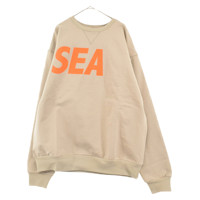 WIND AND SEA ウィンダンシー 22AW クルーネック ストーン-マンダリン