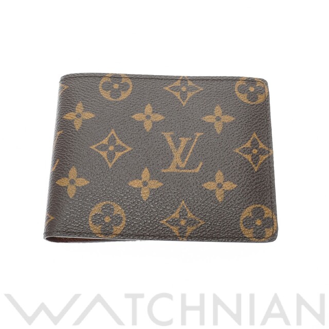 注目の VUITTON LOUIS モノグラムキャンバス ブラウン モノグラム 二つ折り財布 レディース SP0076 M60026  VUITTON LOUIS ヴィトン ルイ 未使用品 財布