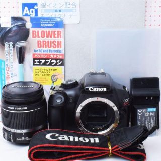 Canon - ☆初心者オススメ&スマホ転送 キャノン Kiss X50 手振れレンズ