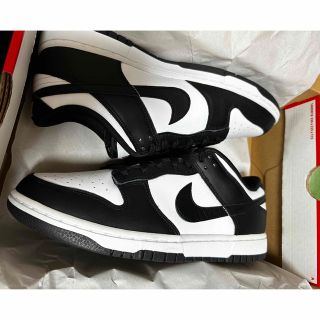 ナイキ(NIKE)のNIKE dunk low RETRO panda 27.5(スニーカー)