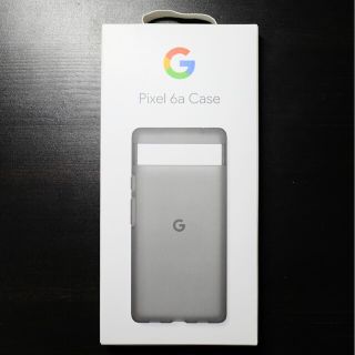 グーグル(Google)のPixel 6a 純正ケース Charcoal(Androidケース)