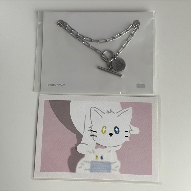 エンタメ/ホビーstraykids リノ　ネックレス　pound cat カードセット