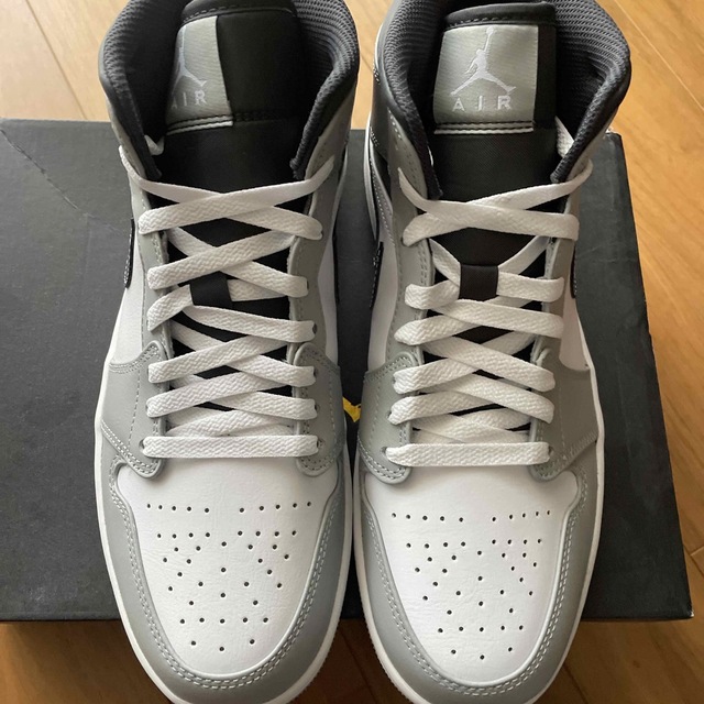 Air Jordan 1 Mid Grey-White/Anthracite 1