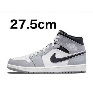 ジョーダン(Jordan Brand（NIKE）)のAir Jordan 1 Mid Grey-White/Anthracite(スニーカー)