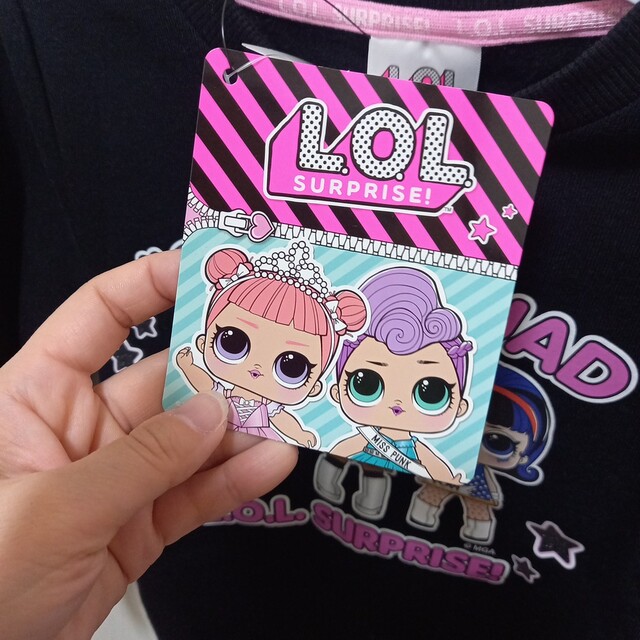 【新品】LOL エルオーエル トレーナー 裏起毛 130