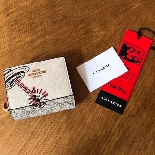 コーチ(COACH)のCOACH Disney X Keith Haring スナップ ウォレット (財布)