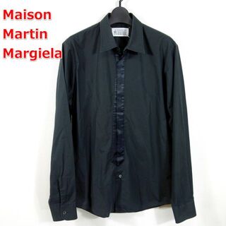 Maison Martin Margiela - 【良品】マルタンマルジェラ　春夏　レーヨン切替シャツ　１０　Margiela