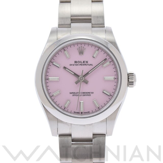 ROLEX - 中古 ロレックス ROLEX 277200 ランダムシリアル キャンディピンク ユニセックス 腕時計