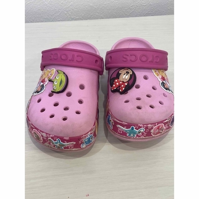 crocs(クロックス)のcrocs 女の子 16.5 2足セット キッズ/ベビー/マタニティのキッズ靴/シューズ(15cm~)(サンダル)の商品写真