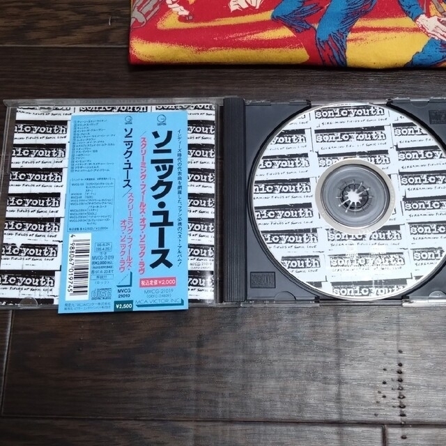 HYSTERIC GLAMOUR - HystericGlamour🎸ソニックユースTシャツ&CD