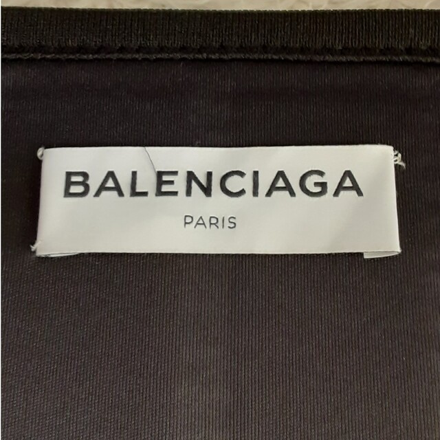 Balenciaga(バレンシアガ)のBALENCIAGA　ロゴスカート　ネイビー　38　新品・未使用品 レディースのスカート(ひざ丈スカート)の商品写真