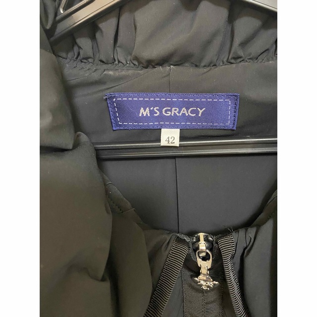 M'S GRACY(エムズグレイシー)の大人気♡美品♡エムズグレイシー　ダウンコート 42 レディースのジャケット/アウター(ダウンコート)の商品写真