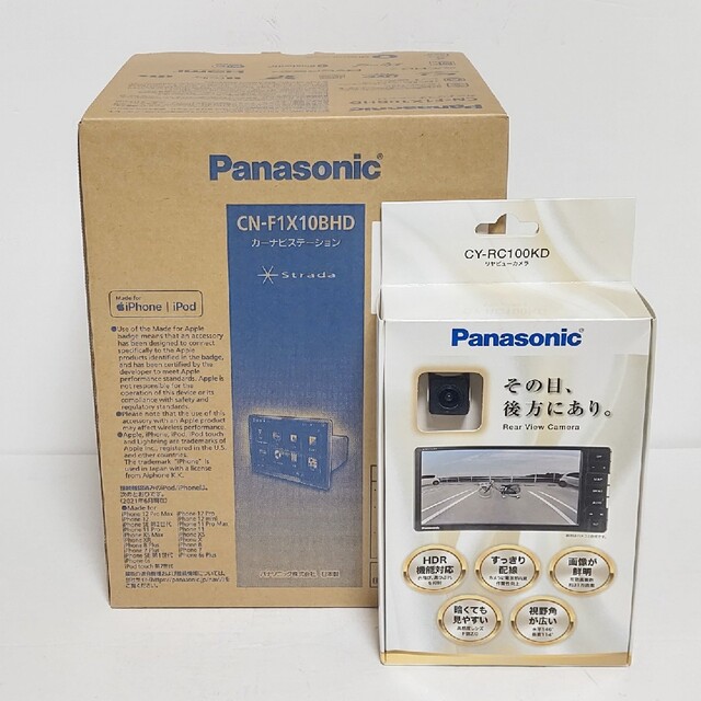 特別セーフ Panasonic - 10V型/バックカメラセット PanasonicCN-F1X10BHD 期間限定 カーナビ/カーテレビ