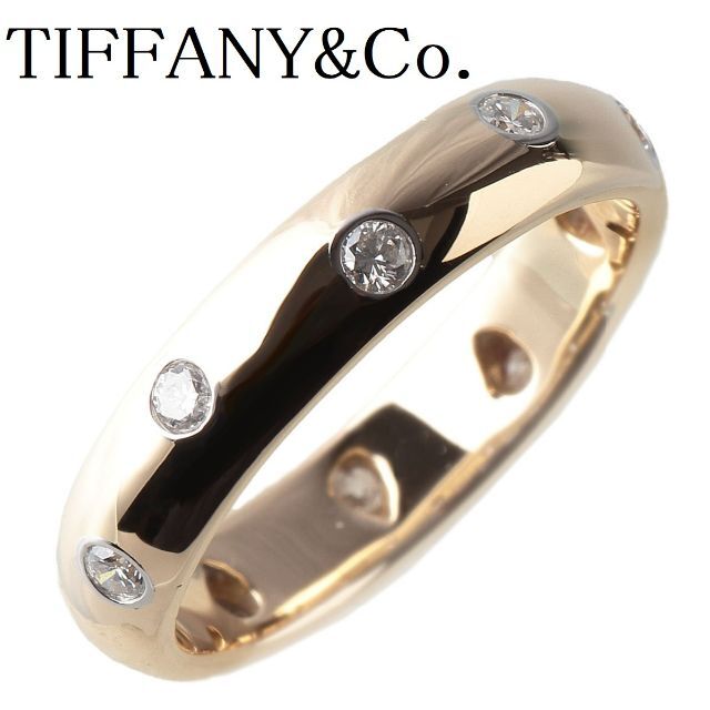 Tiffany & Co. - ティファニー ドッツ ダイヤ リング 11.5号 750YG【10310】