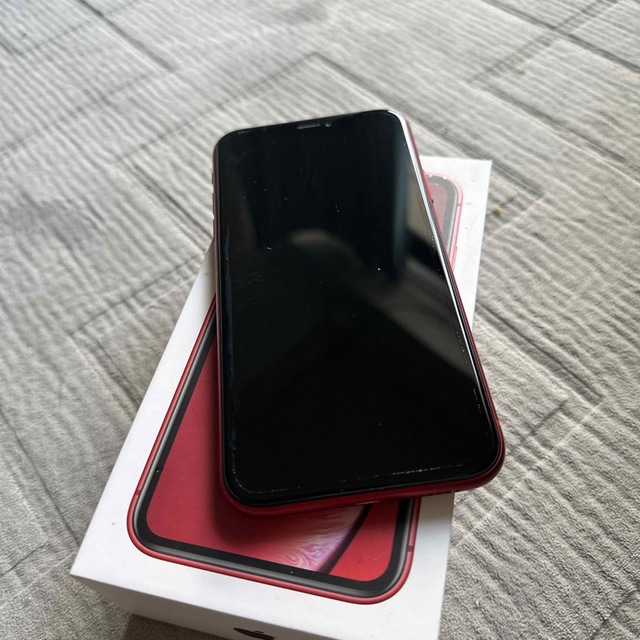 アップル iphonexr  レッド