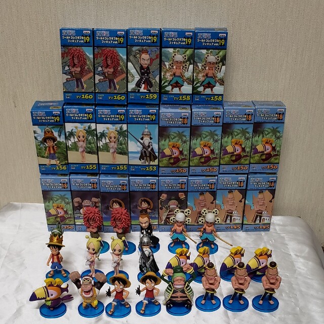 BANPRESTO - ワンピース ワールドコレクタブル フィギュア vol.18 19